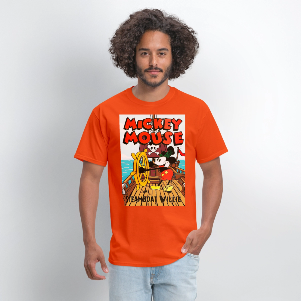 Steamboat Willie - orange
