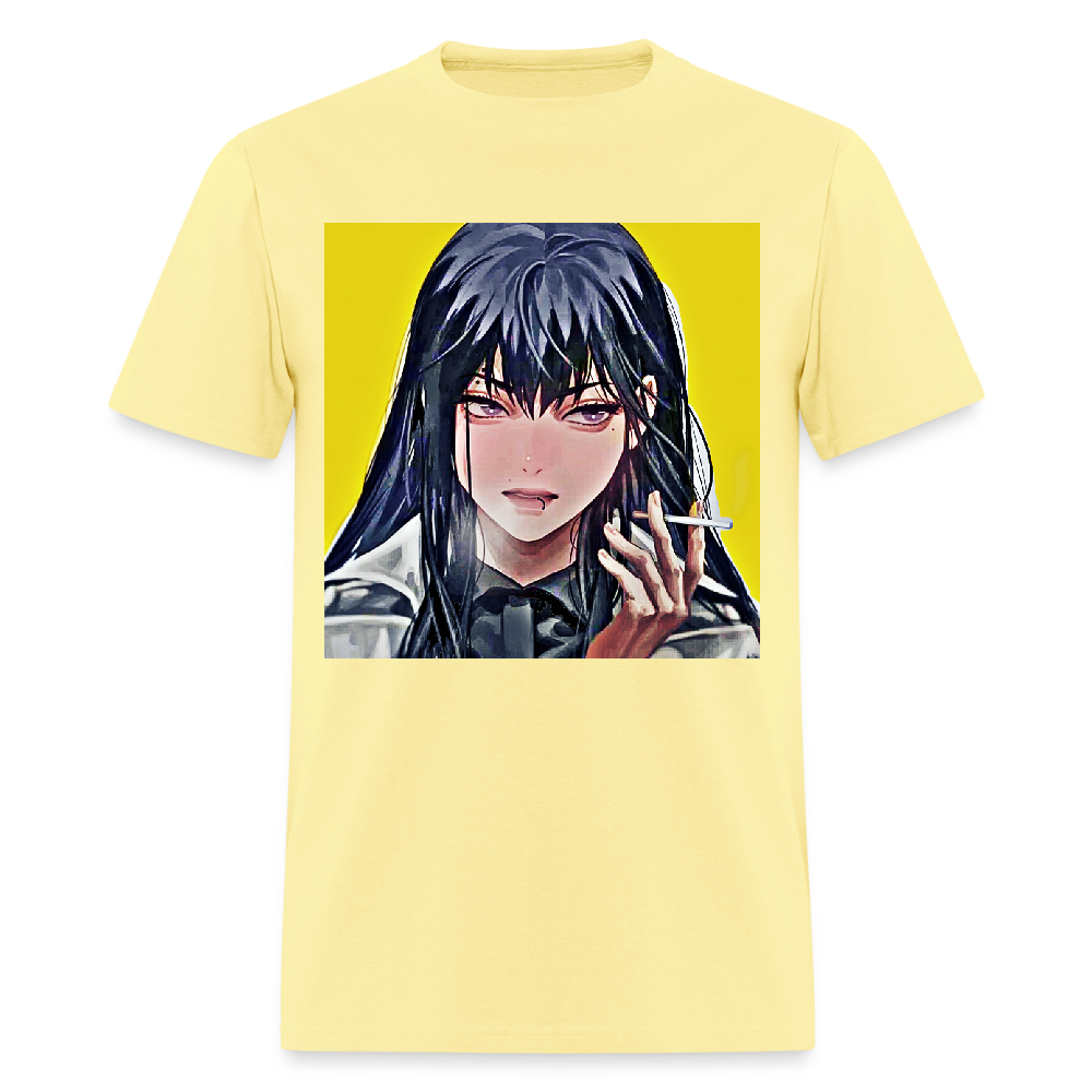 Mysterious Woman - cornsilk