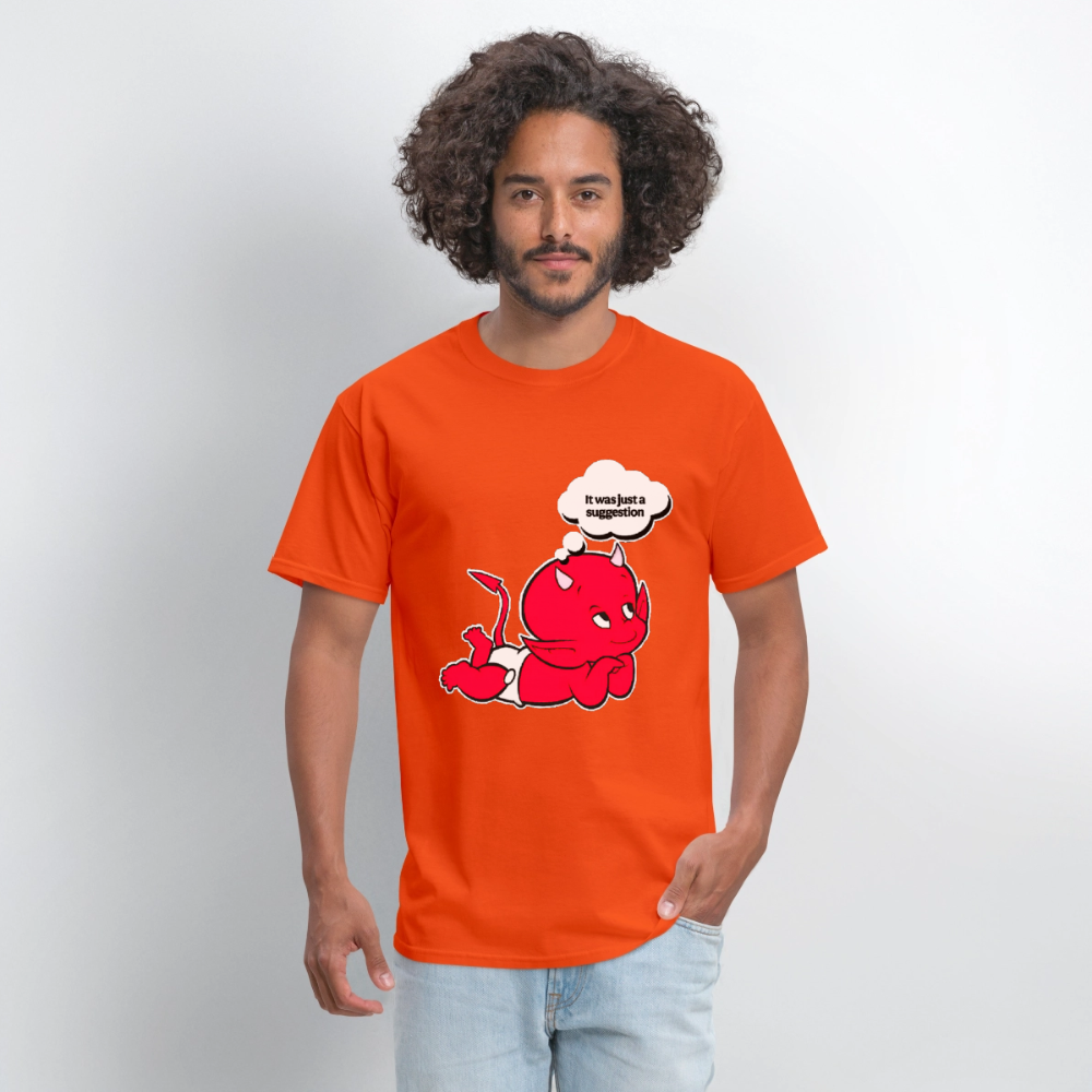 Just A Suggestion - orange