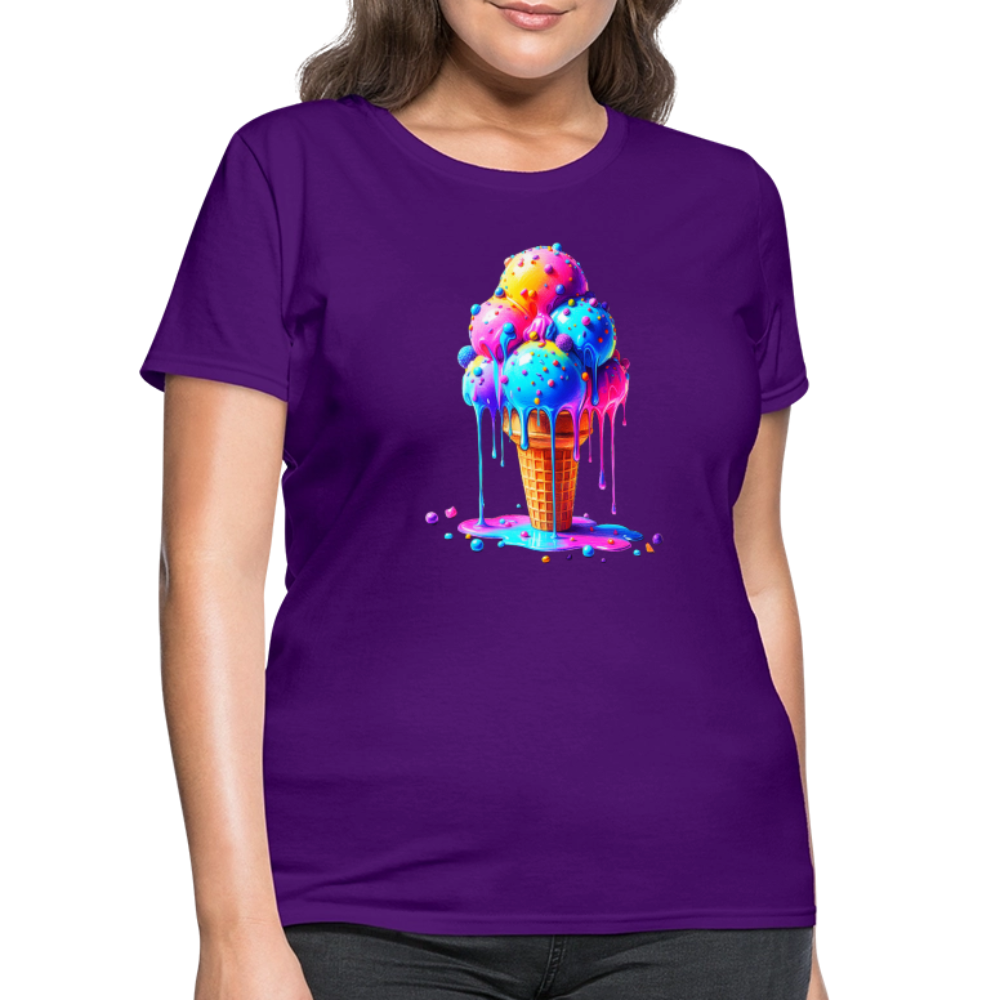 Melting Rainbow - purple