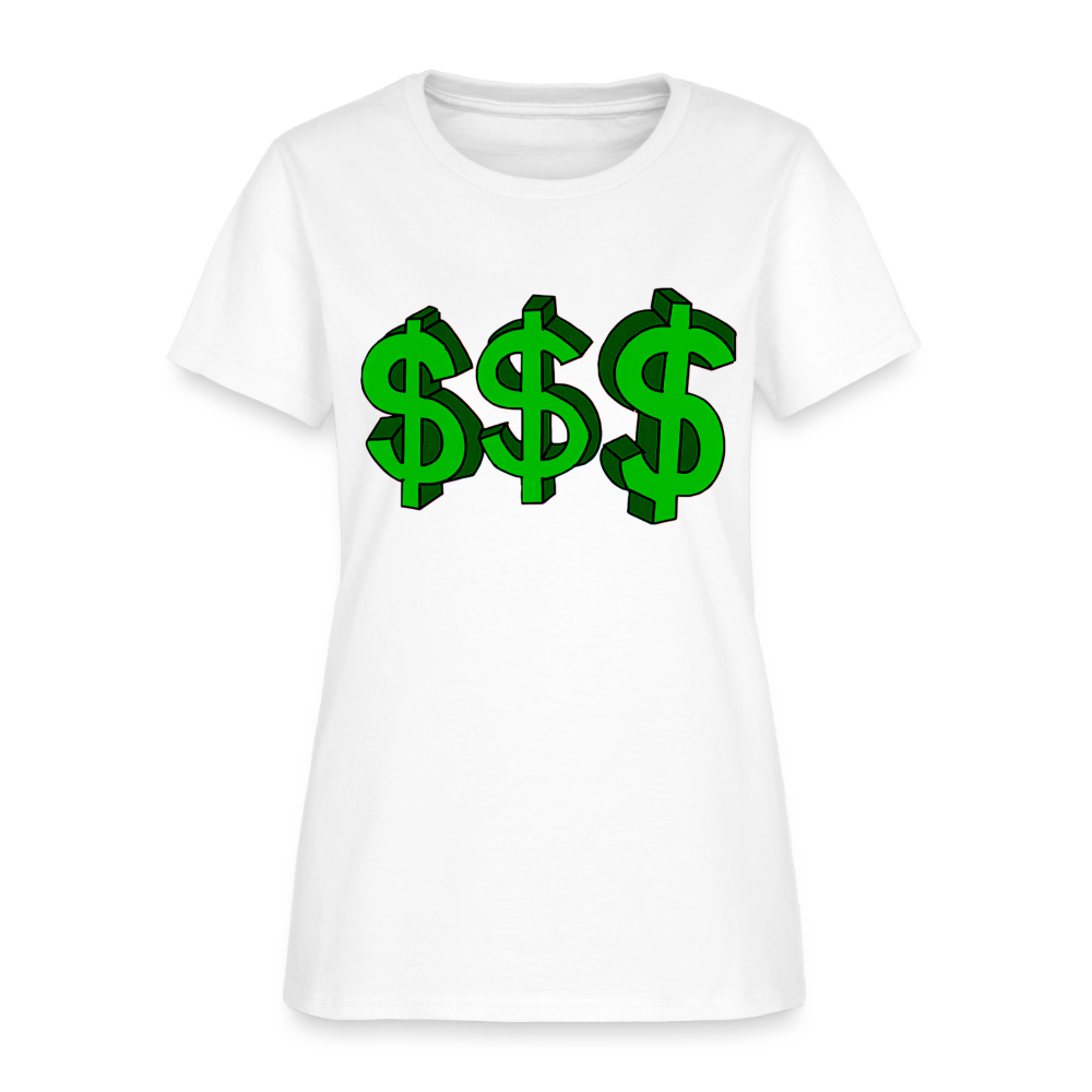 Dollar Sign - white