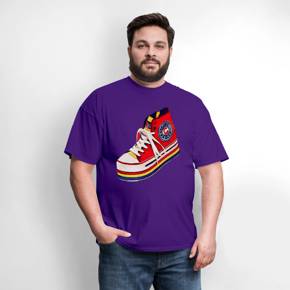 High Top Sneaker - purple