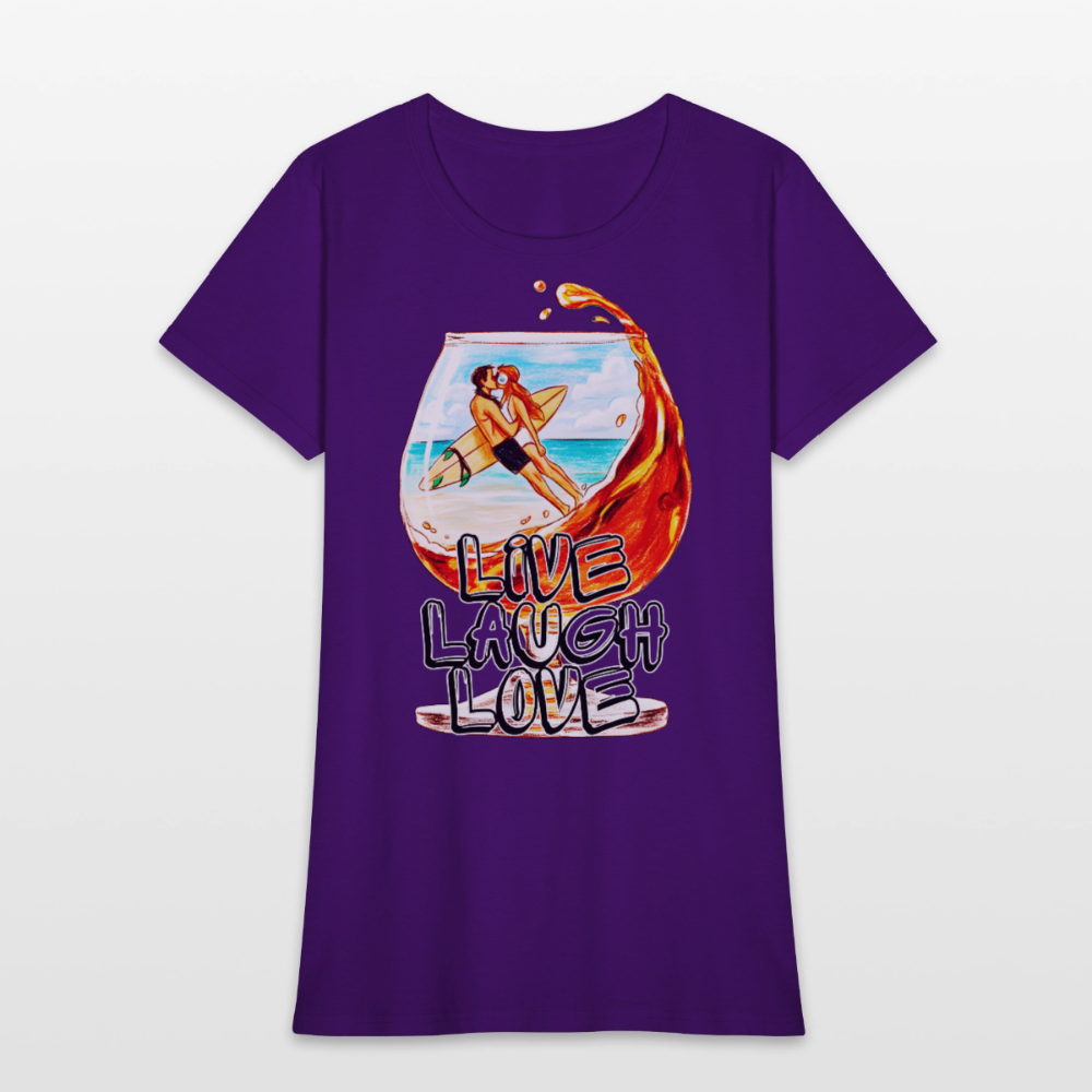 Live, Laugh, Love - purple