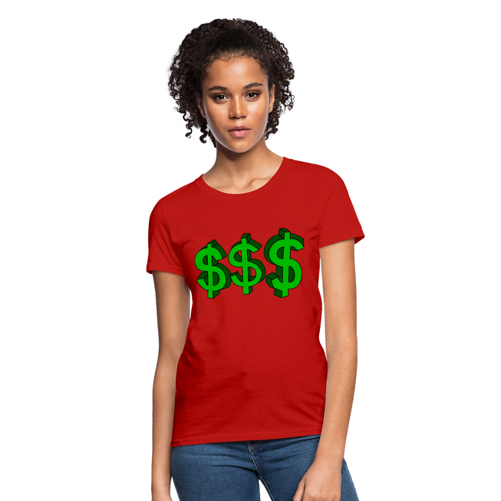 Dollar Sign - red