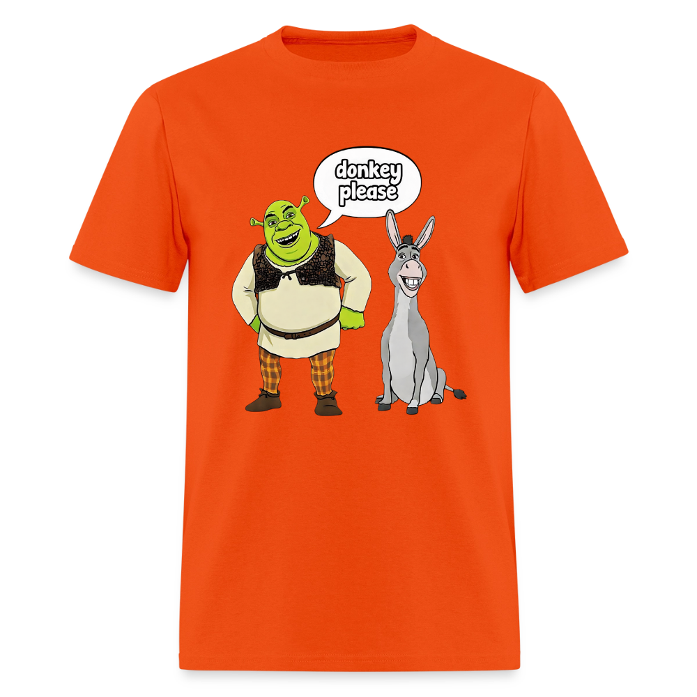 Donkey Please Shrek - orange