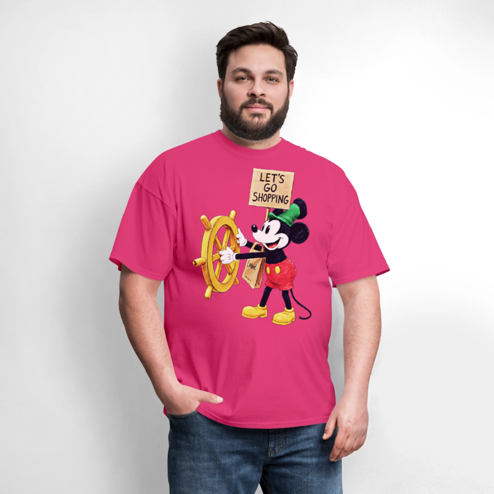 Let's Go Shopping - fuchsia