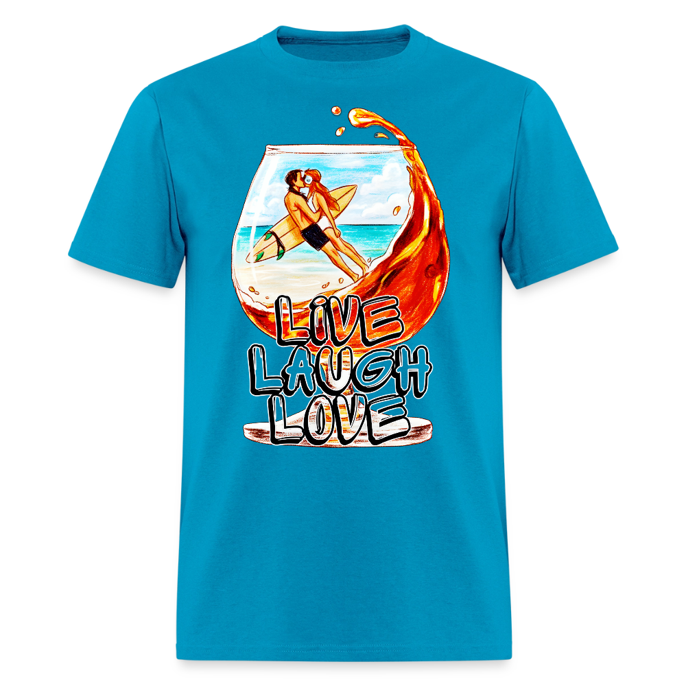 Live, Laugh, Love - turquoise