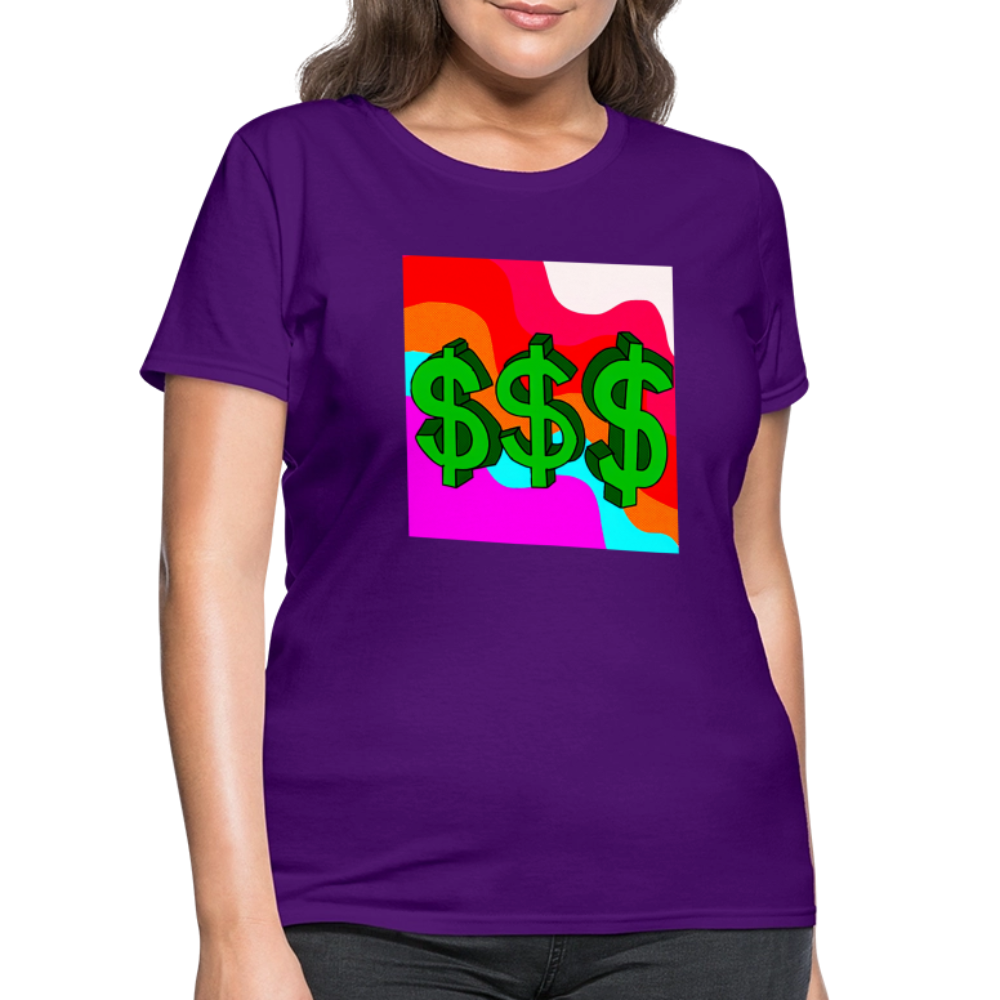 Dollar Sign - purple