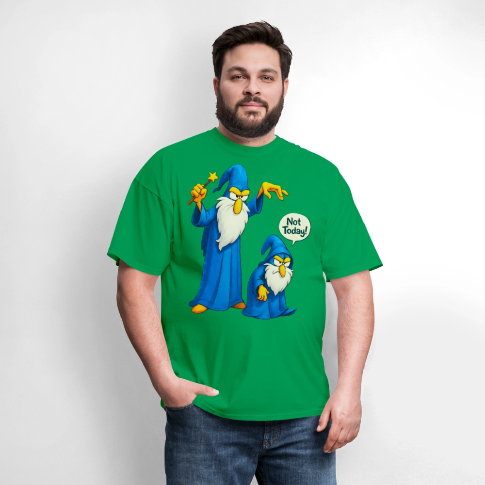 Angry Wizard - bright green