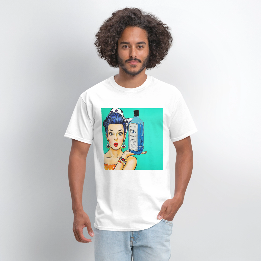 Retro Woman - white
