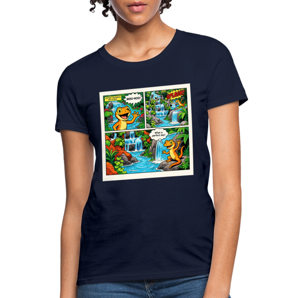 Comic Lizard - navy