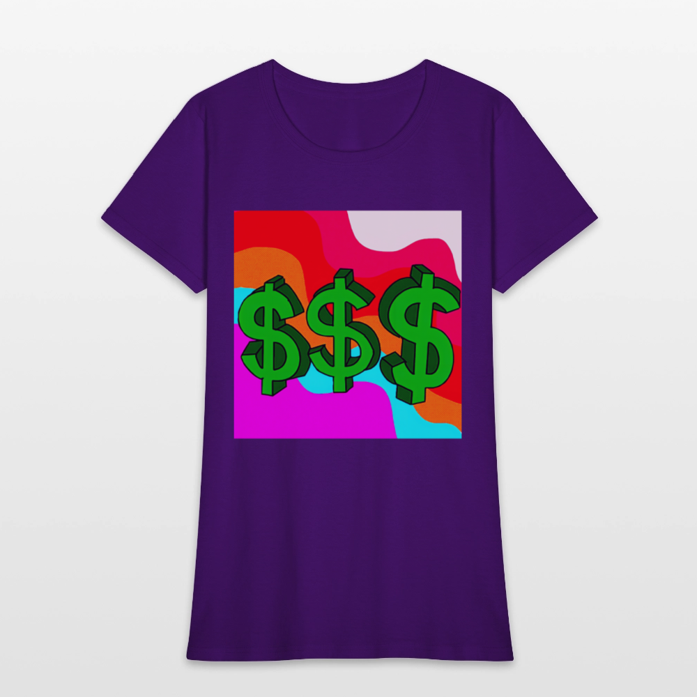 Dollar Sign - purple