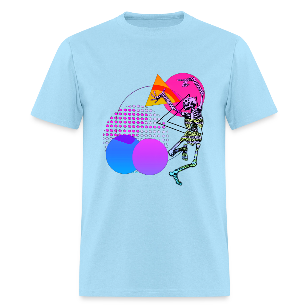 Dancing Skelton - powder blue
