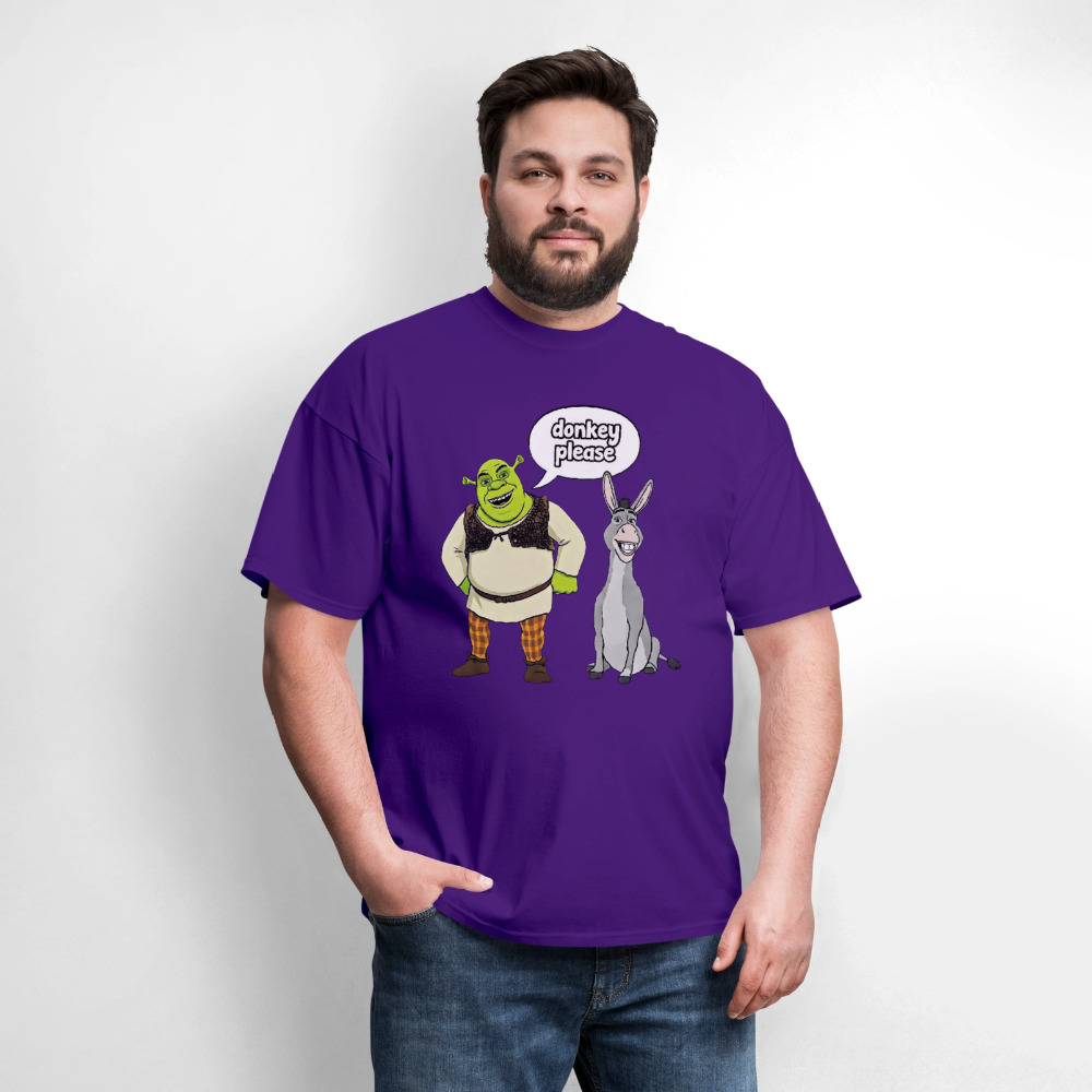 Donkey Please Shrek - purple