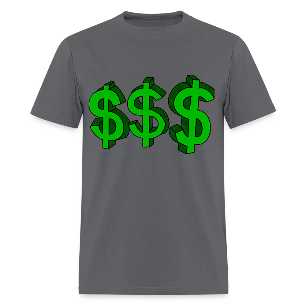Dollar Sign - charcoal