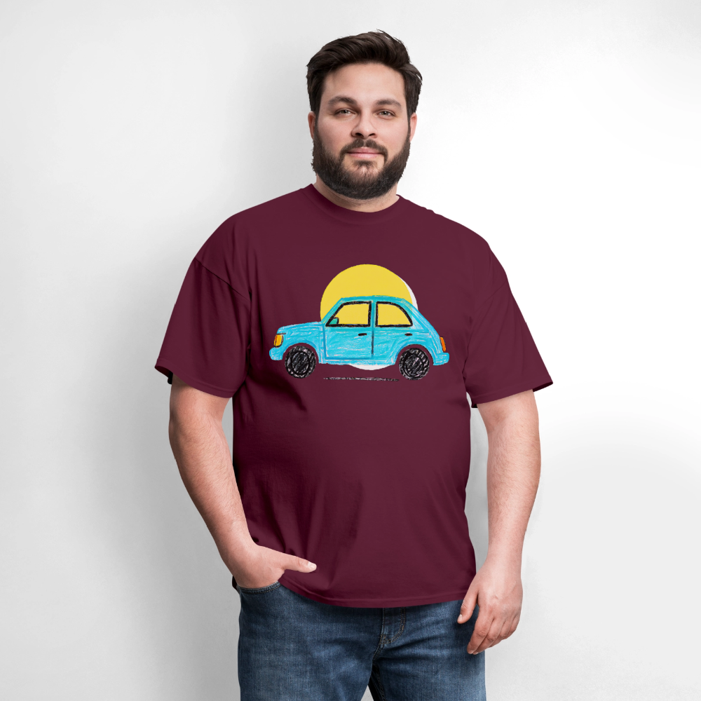 Car 1 - burgundy