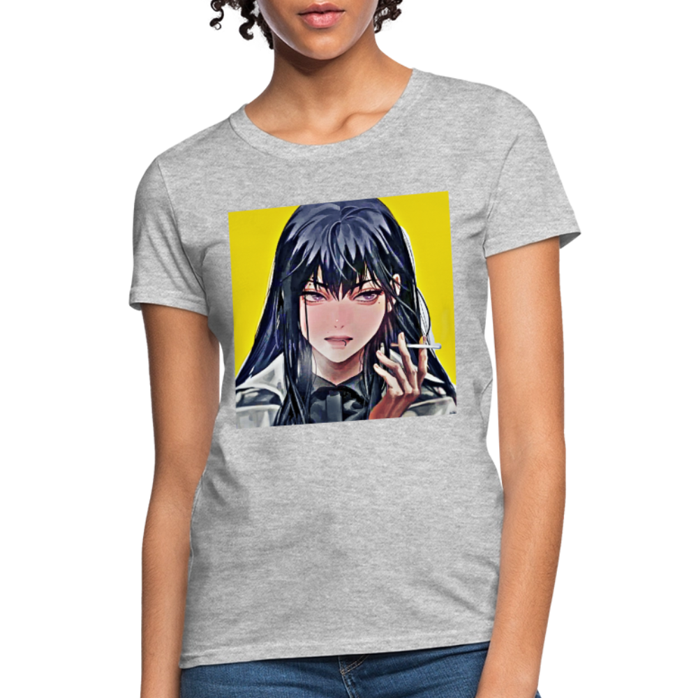 Mysterious Woman - heather gray