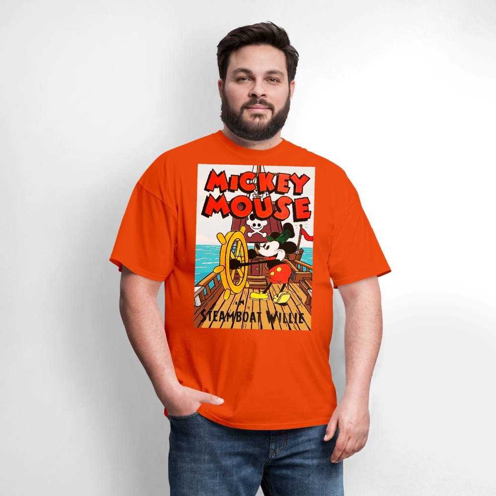 Steamboat Willie - orange