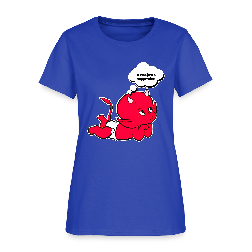 Just A Suggestion - royal blue