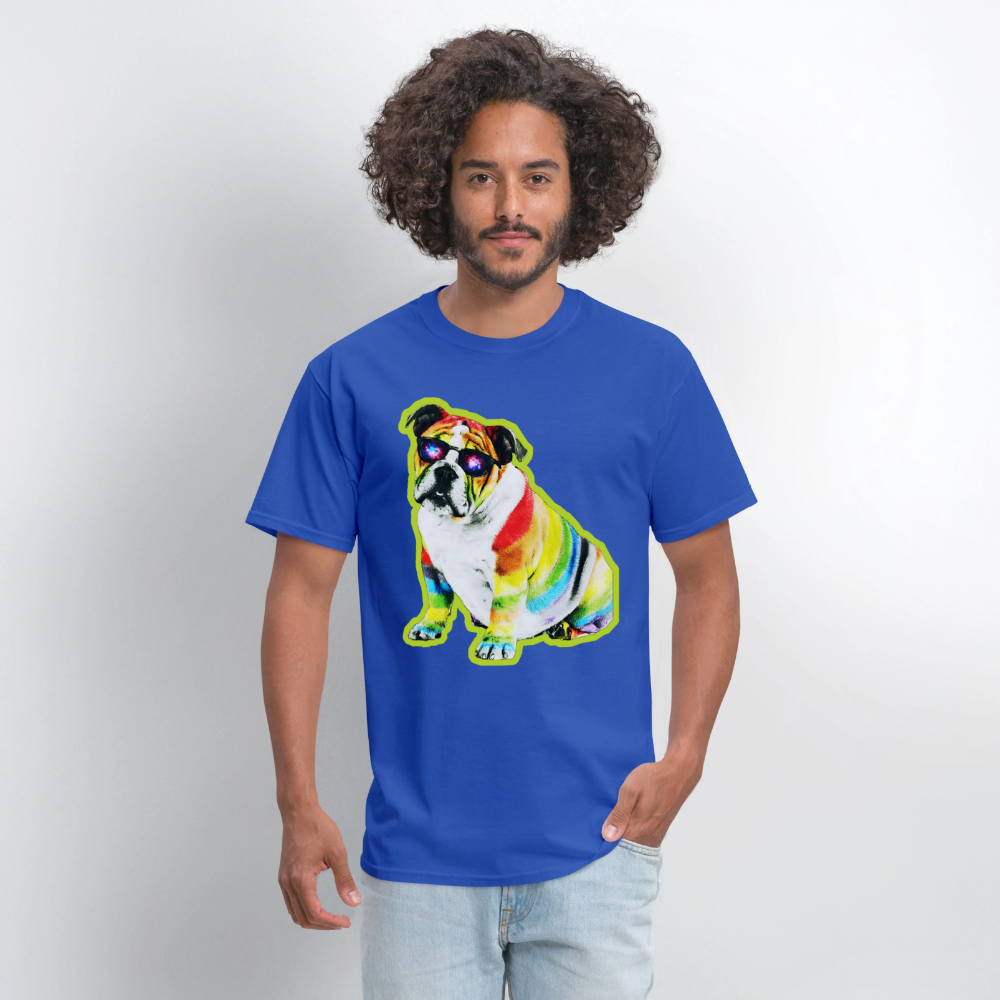 Bulldog - royal blue