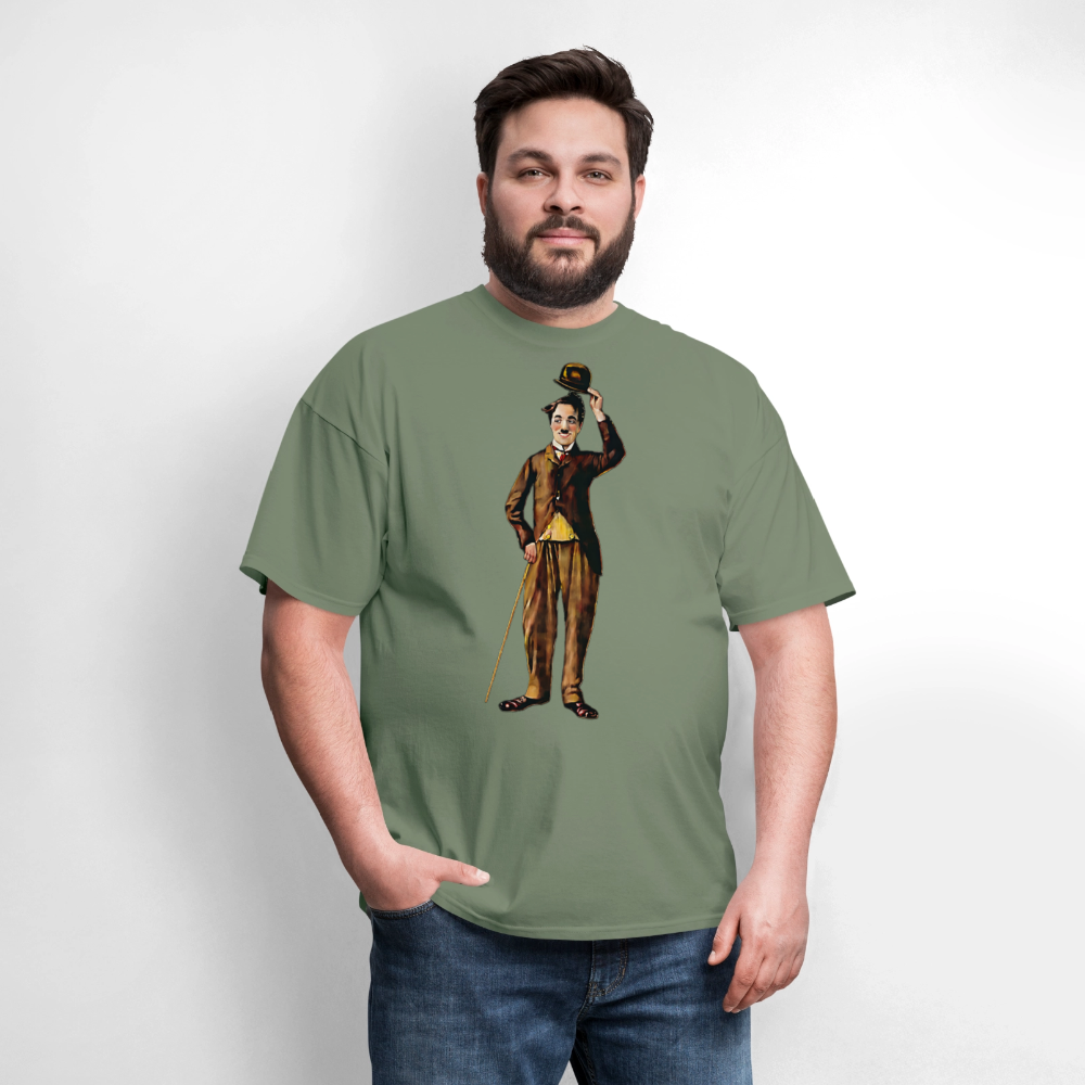 Charlie Chaplin - military green