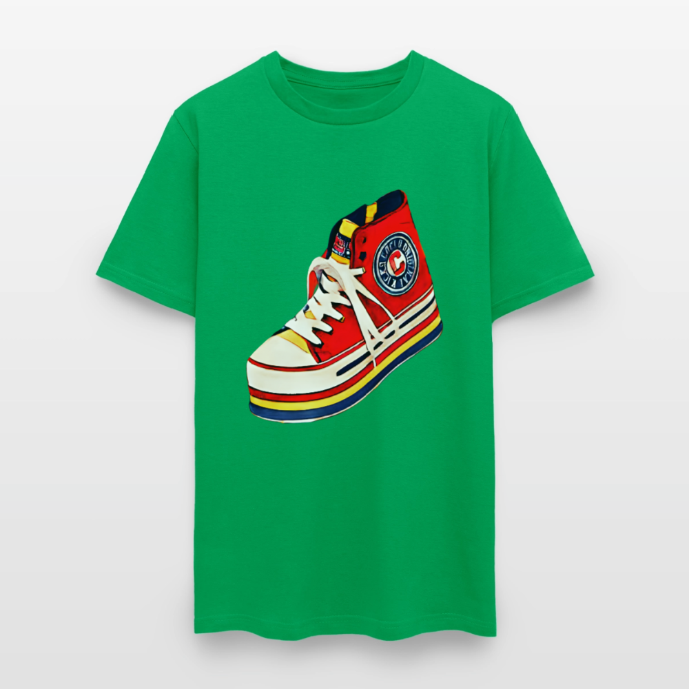 High Top Sneaker - bright green