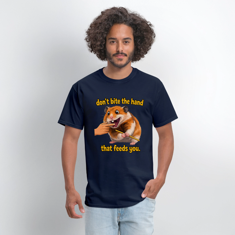 Don't Bite The Hand - navy