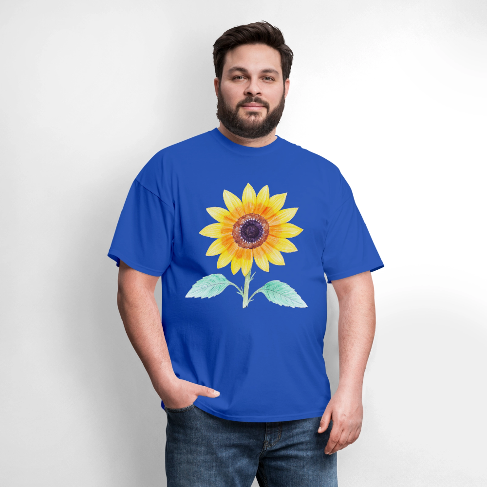 Yellow 2 - royal blue
