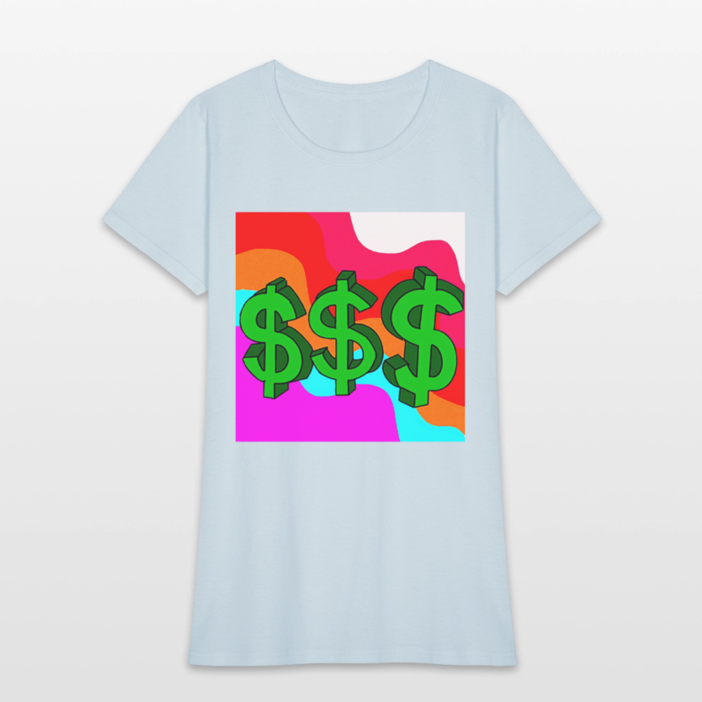 Dollar Sign - light blue