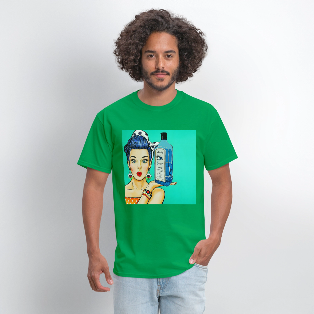 Retro Woman - bright green