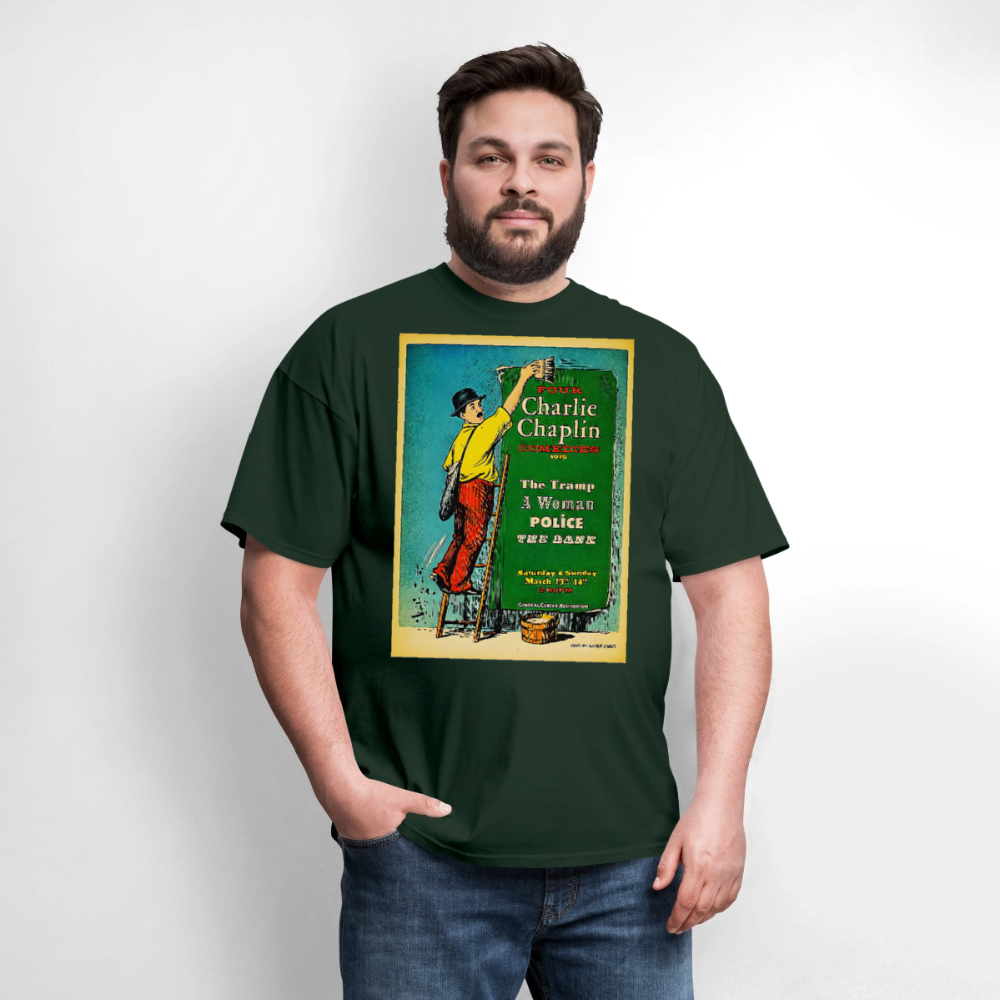 1915 Charlie Chaplin - forest green