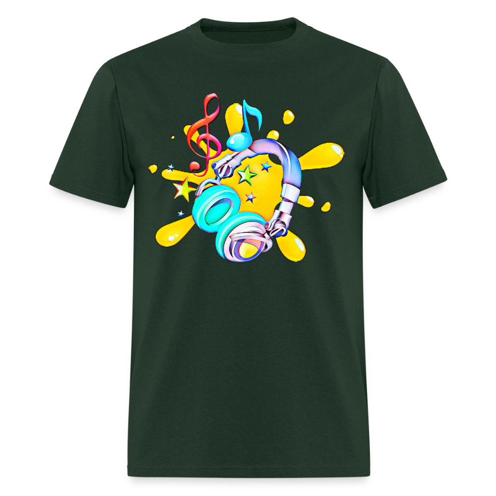Splash of Music - forest green