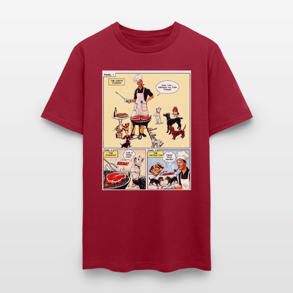 Barbecue Time - dark red