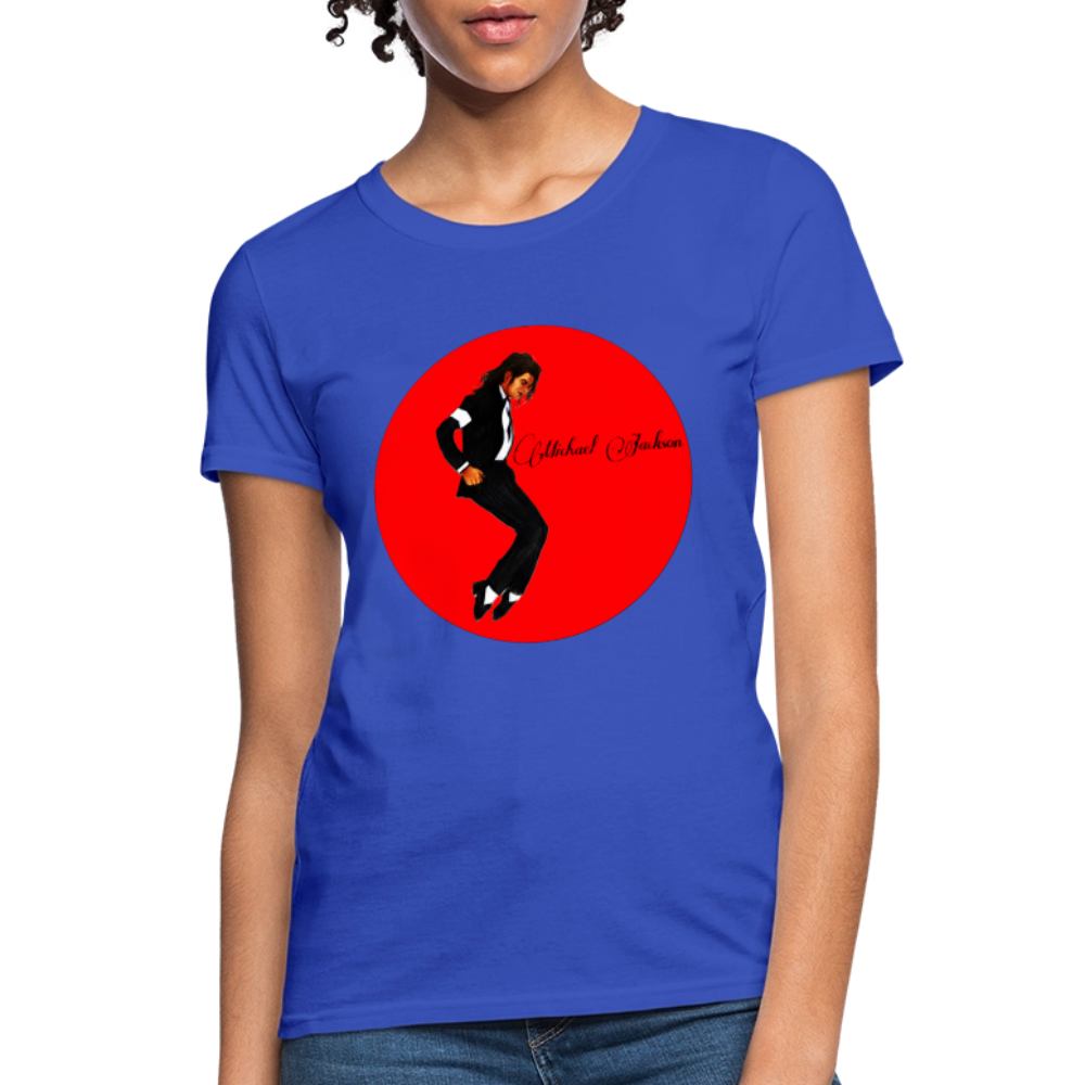 #2 Michael King Of Pop - royal blue