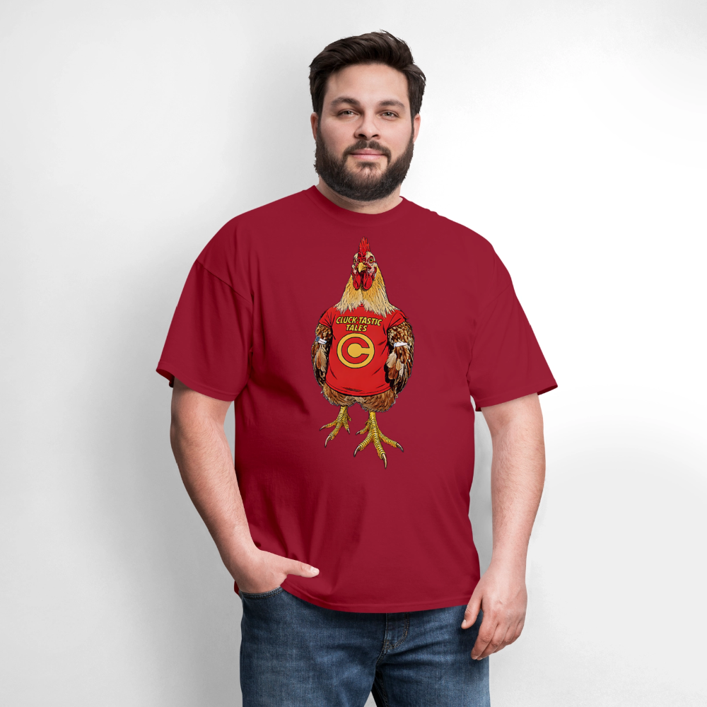 Cluck- Tastic - true red