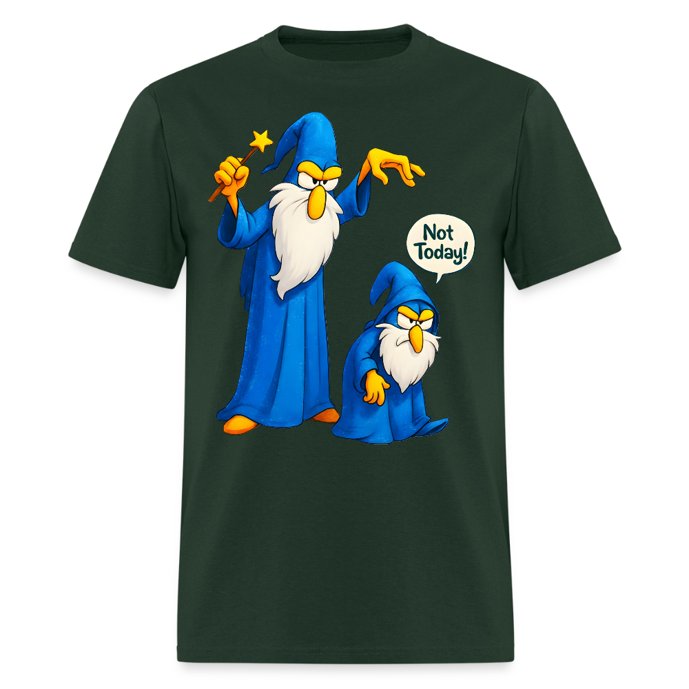 Angry Wizard - forest green