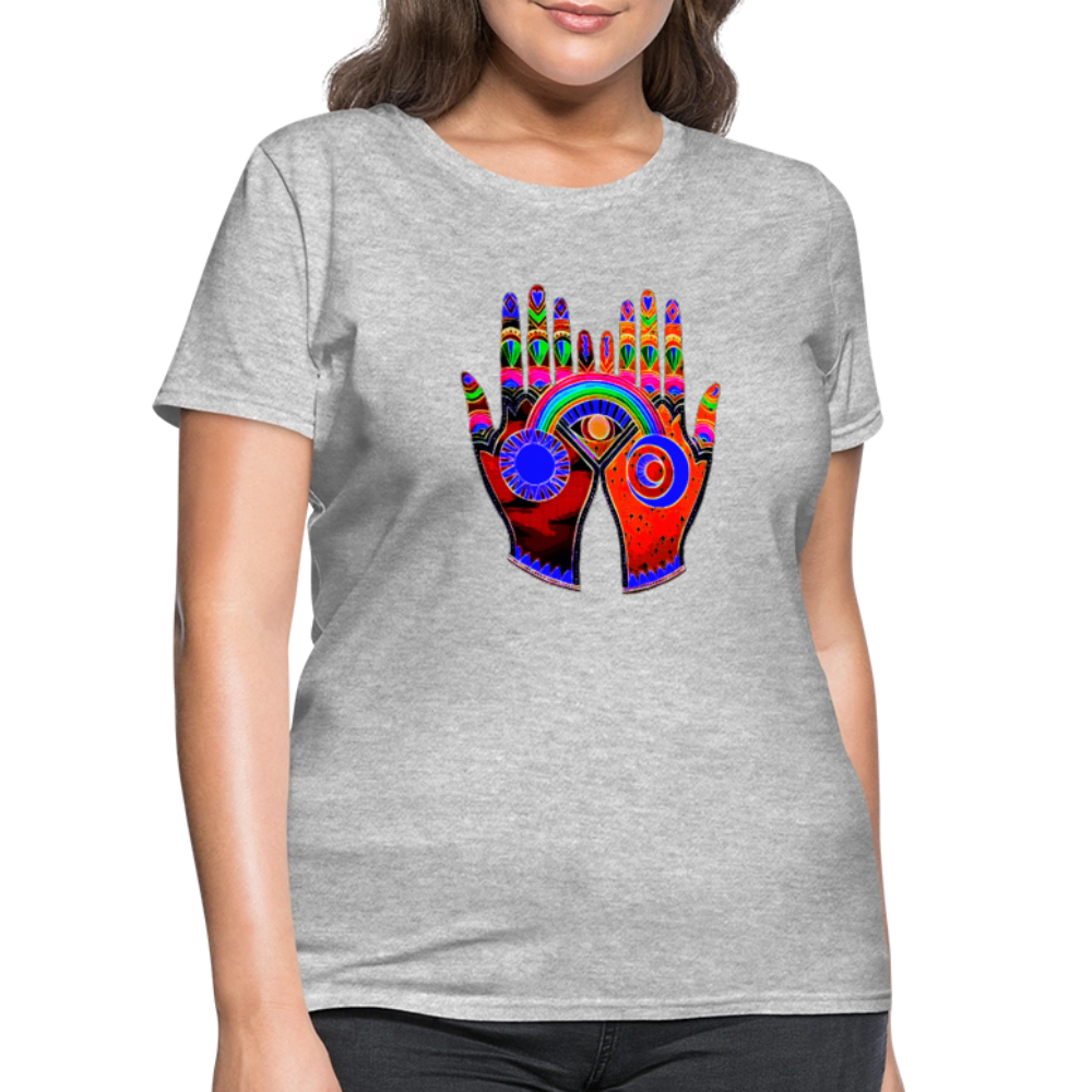 Open Hands - heather gray