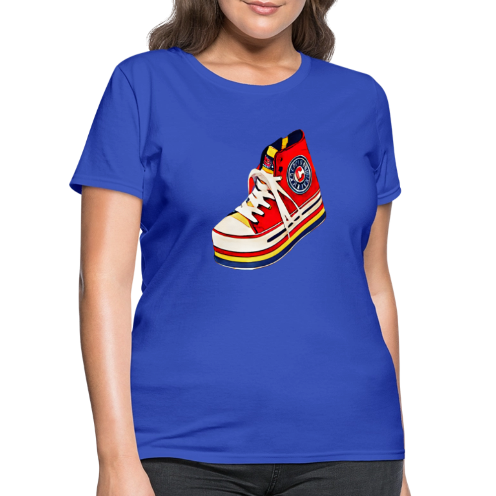 High Top Sneaker - royal blue