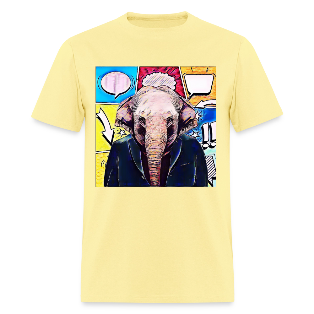 Elephant Party - cornsilk