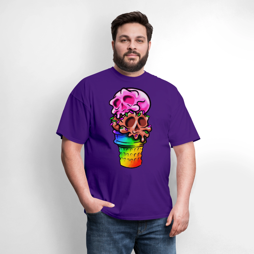 Cone Skull - purple
