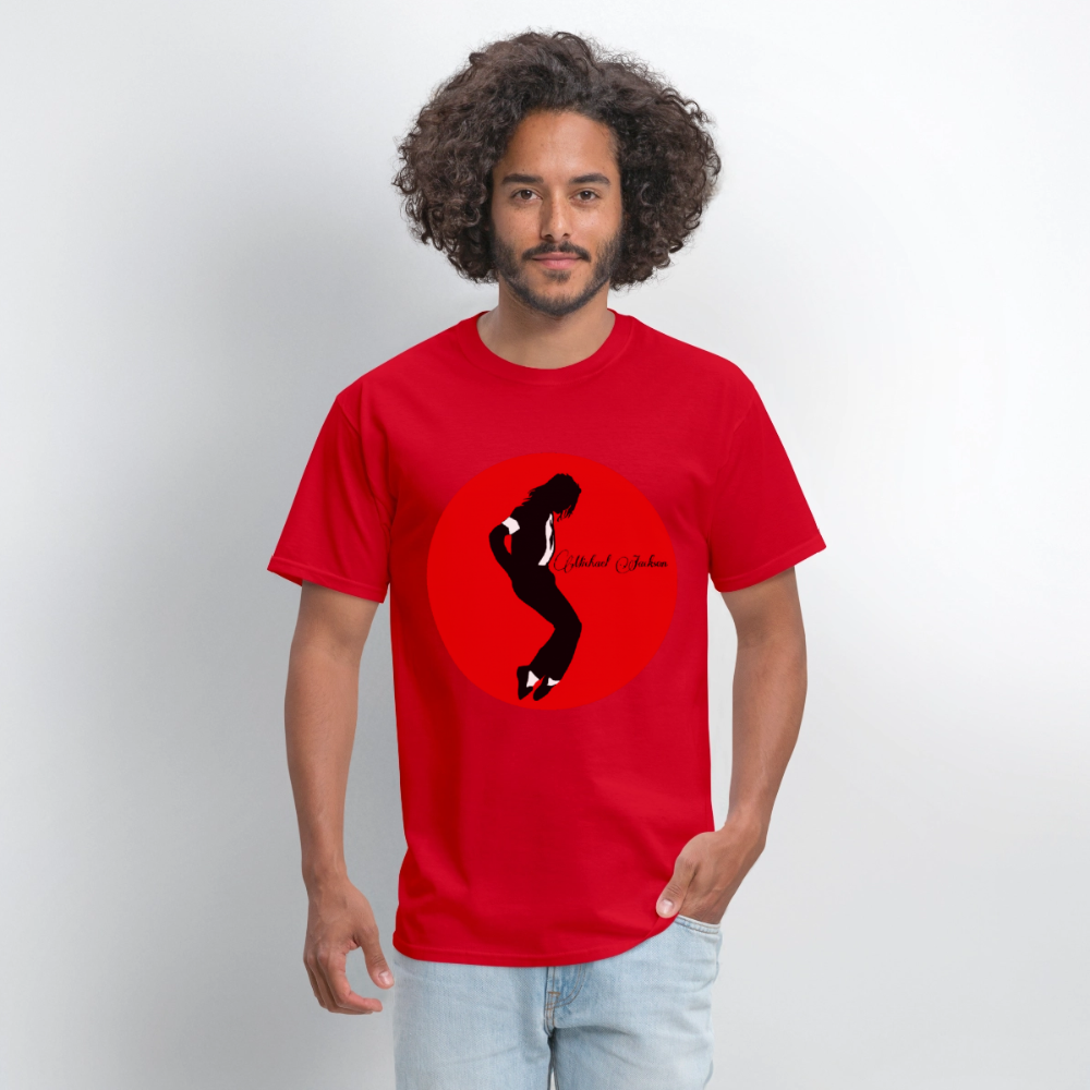 #1 Michael King Of Pop - red