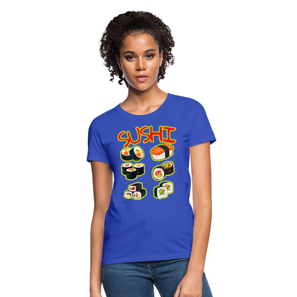 Sushi - royal blue