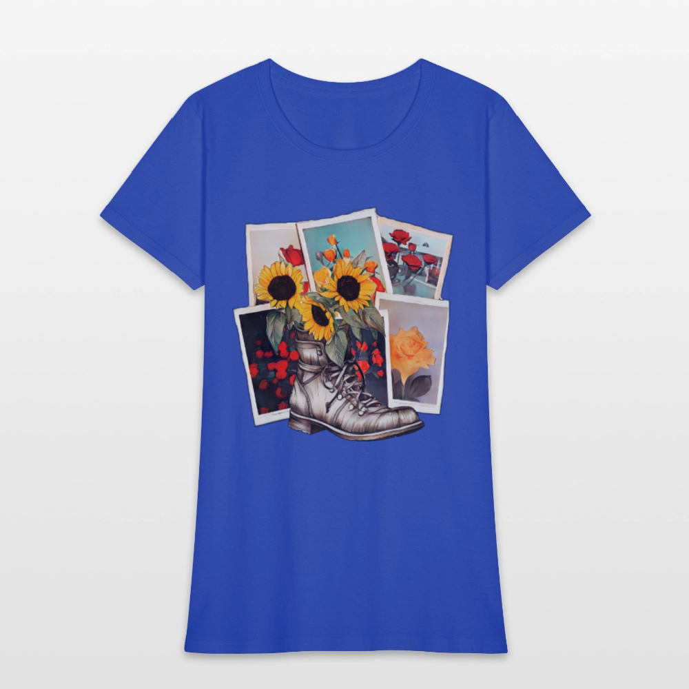 Flowers #2 - royal blue