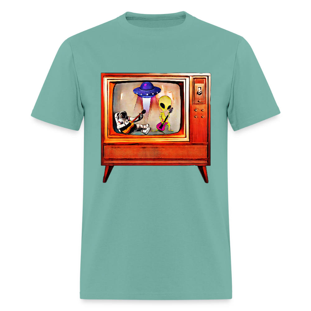 Rocking Astronaut and Alien - aquatic