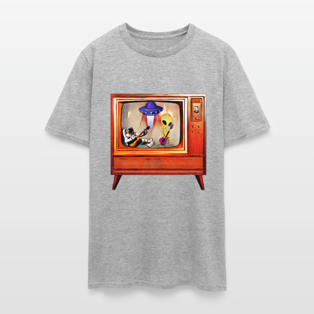 Rocking Astronaut and Alien - heather gray