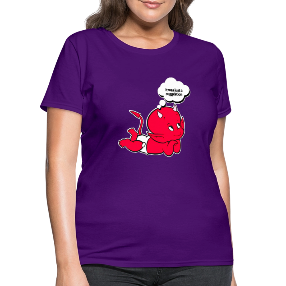 Just A Suggestion - purple