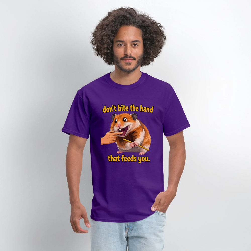 Don't Bite The Hand - purple