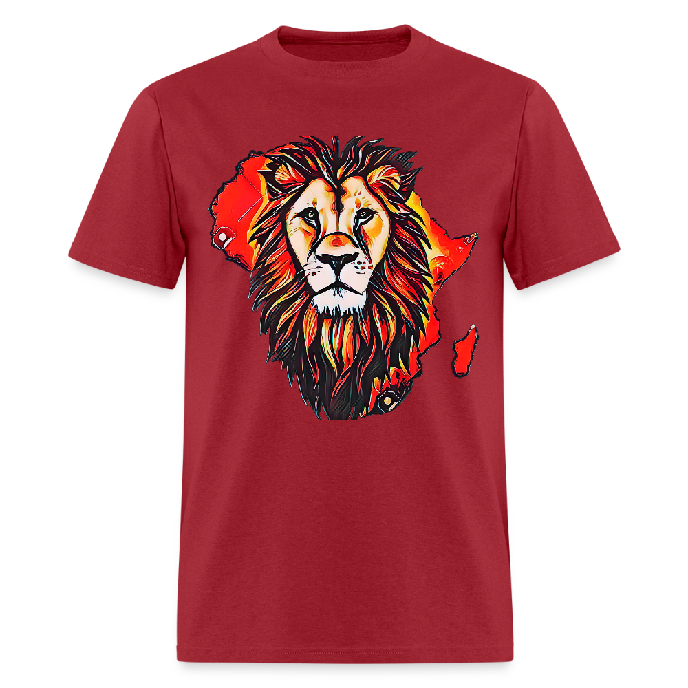 King of the Jungle - dark red