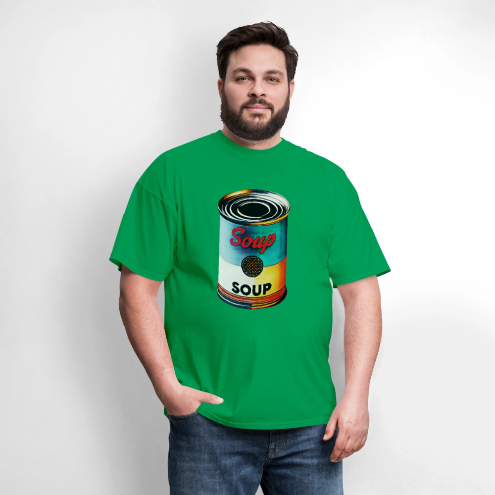 Canned Soup - bright green