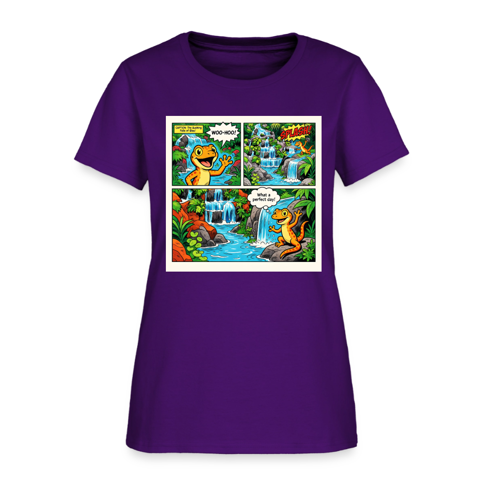 Comic Lizard - purple